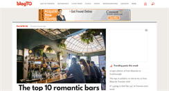 Desktop Screenshot of blogto.com
